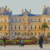 Jardin du Luxembourg in France Diamond Painting