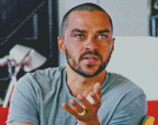 Jesse Williams Actor Diamond Painting