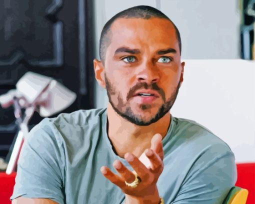 Jesse Williams Actor Diamond Painting