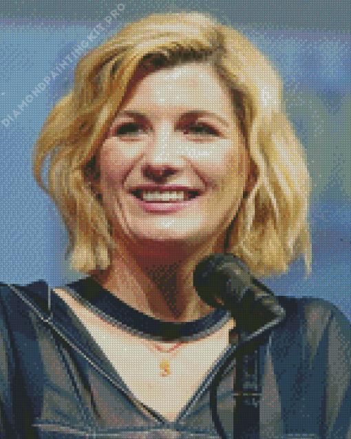 Jodie Whittaker Portrait Diamond Painting