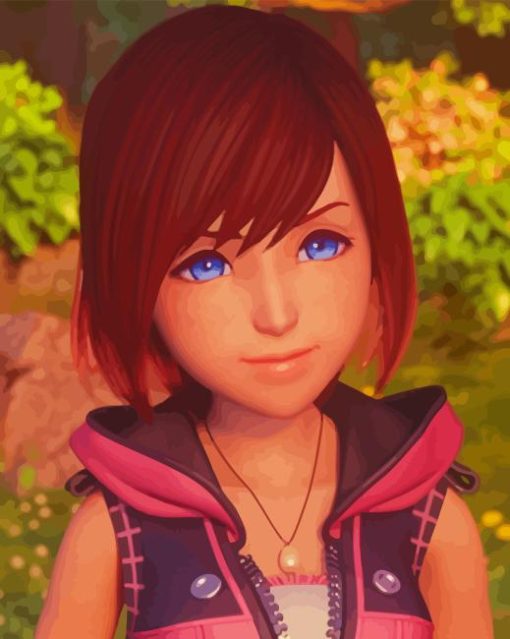 Kairi Anime Girl Diamond Painting