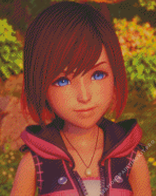 Kairi Anime Girl Diamond Painting