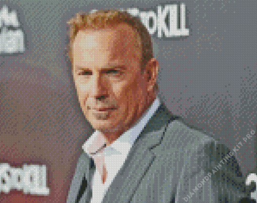 Kevin Costner Celebrity Diamond Painting