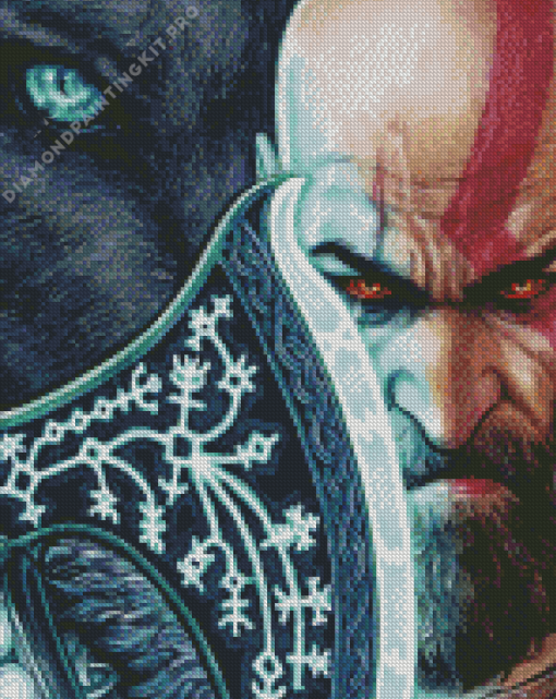 Kratos Art Diamond Painting