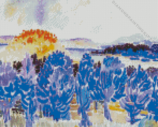 Landscape by Henri Edmond Cross Diamond Painting