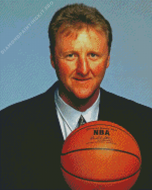 Larry Bird Coach Diamond Painting