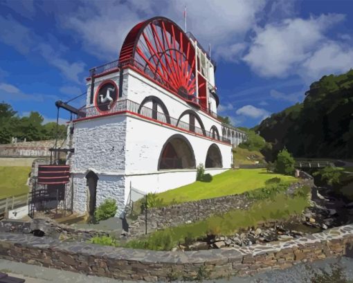 Laxey Wheel Building Diamond Painting