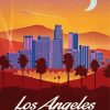 Los Angeles Poster Diamond Painting