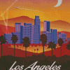 Los Angeles Poster Diamond Painting