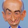 Louis de Funes Caricature Diamond Painting