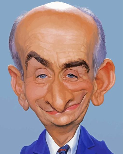 Louis de Funes Caricature Diamond Painting