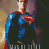 Man of Steel Movie Poster Diamond Painting