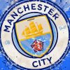 Manchester City Logo Art Diamond Painting