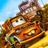 Mater Cars Movie Poster Diamond Painting