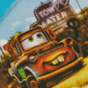 Mater Cars Movie Poster Diamond Painting