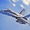 McDonnell Douglass Fa 18 Hornet Aircraft Diamond Painting