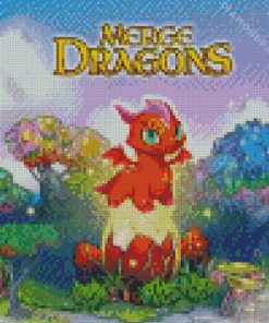 Merge Dragons Diamond Painting