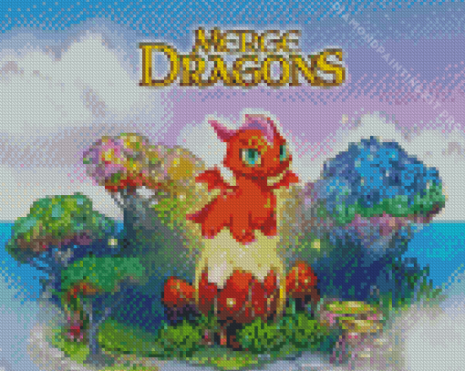 Merge Dragons Diamond Painting