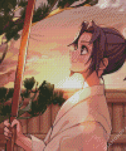 Michikatsu Tsugikuni Character Diamond Painting