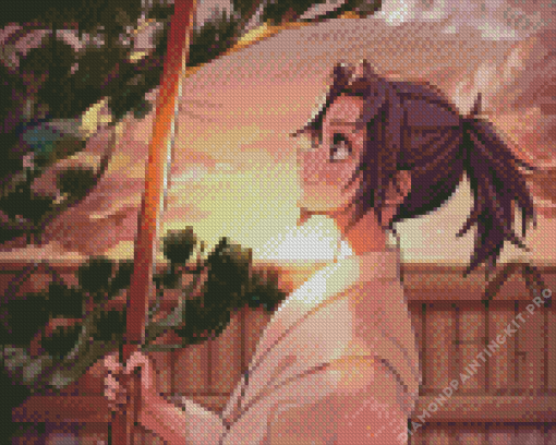 Michikatsu Tsugikuni Character Diamond Painting