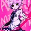 Mina Ashido Character Art Diamond Painting