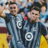 Minnesota United FC Players Diamond Painting