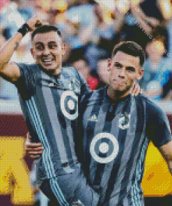 Minnesota United FC Players Diamond Painting