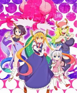 Miss Kobayashis Dragon Maid Diamond Painting