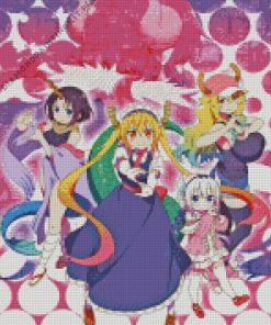 Miss Kobayashis Dragon Maid Diamond Painting