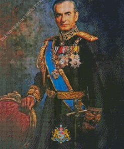 Mohammad Reza Pahlavi Diamond Painting