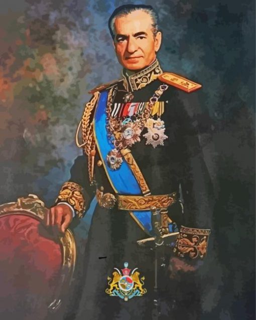 Mohammad Reza Pahlavi Diamond Painting