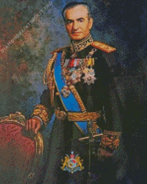 Mohammad Reza Pahlavi Diamond Painting