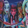 Monster High Animated Serie Diamond Painting