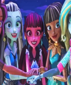 Monster High Animated Serie Diamond Painting