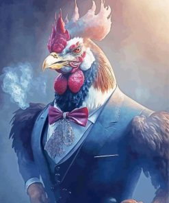Mr Rooster Diamond Painting