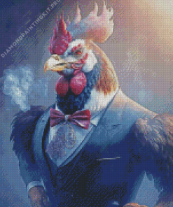 Mr Rooster Diamond Painting