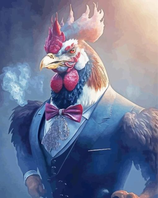 Mr Rooster Diamond Painting