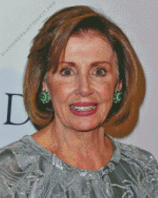 Nancy Pelosi Diamond Painting