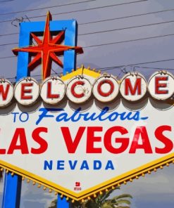 Neavada Welcome To Las Vegas City Diamond Painting