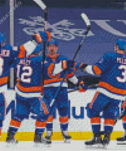 New York Islanders Ice Hockey Diamond Painting