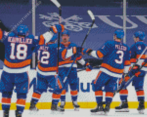 New York Islanders Ice Hockey Diamond Painting