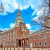 Monumental Philadelphia Independence Hall Diamond Painting