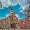 Monumental Philadelphia Independence Hall Diamond Painting