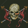 Pirate Skull Diamond Painting