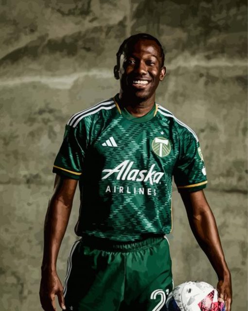 Portland Timbers Player Diamond Painting