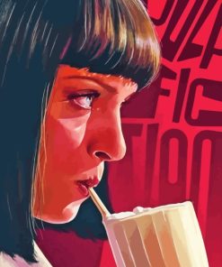Pulp Fiction Character Diamond Painting