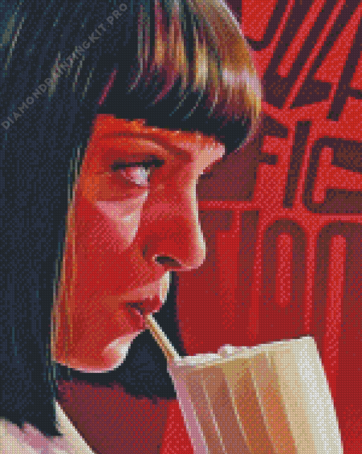 Pulp Fiction Character Diamond Painting