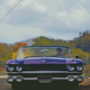 Purple Cadillac 1959 Diamond Painting