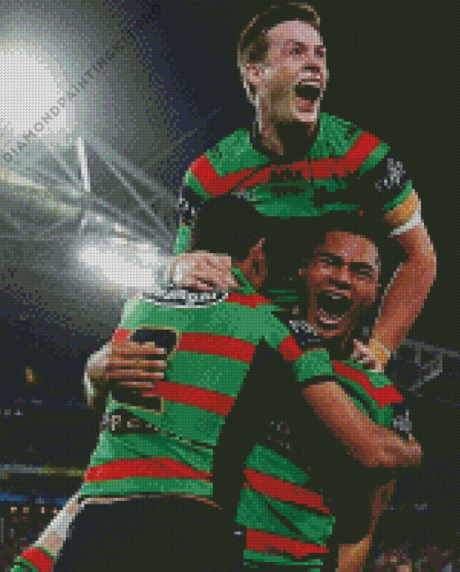 Rabbitohs NRL Rugby Players Diamond Painting