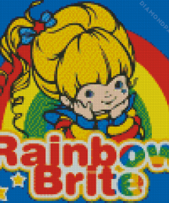 Rainbow Brite Posters Diamond Painting